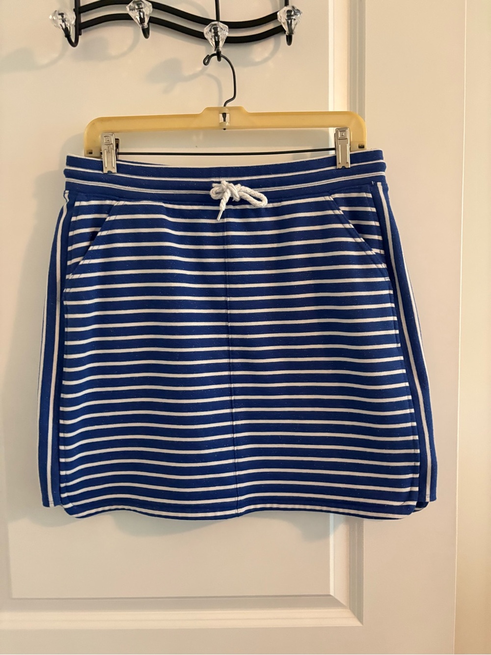 Talbots  Striped  Drawstring Skirt